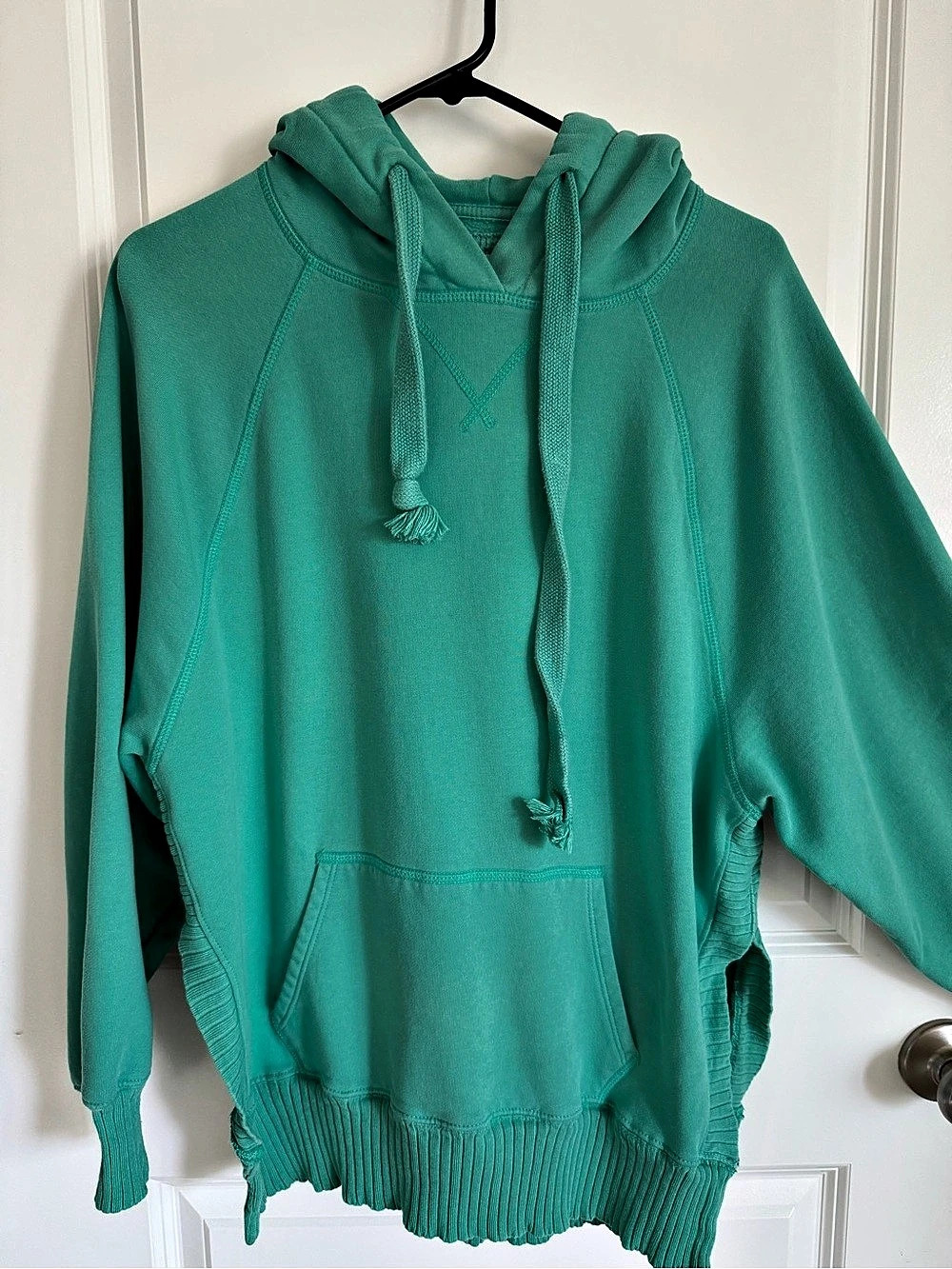 American Eagle Pullover Hoodie in Green Size Medium